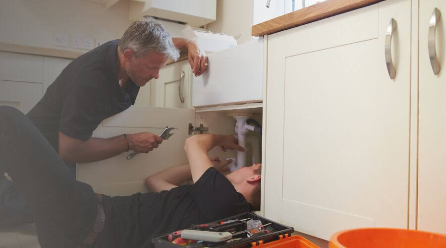 Professional burst pipe repair services in Sterling, KS